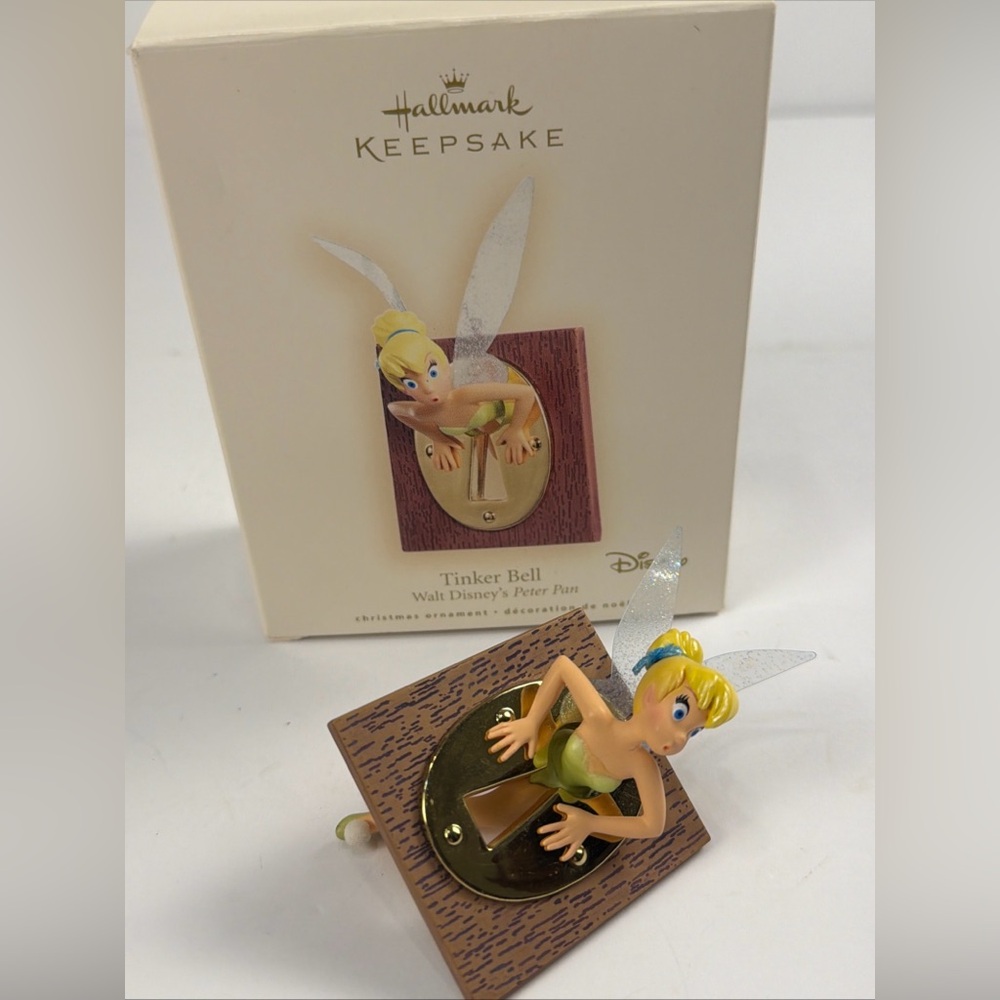 Disney Collectible Tinker Bell Hallmark Keepsake Ornament 2007